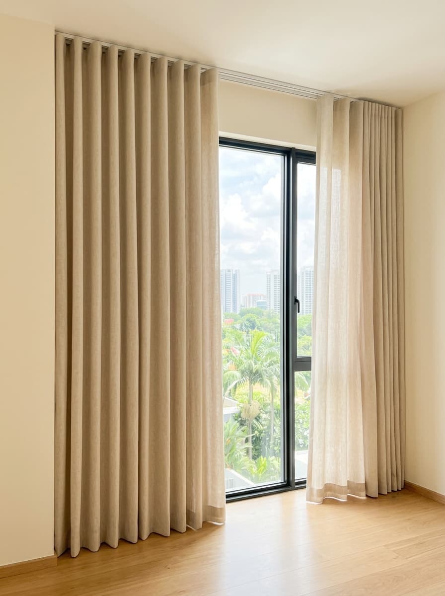 Curtains and blinds for HDB and condo Singapore