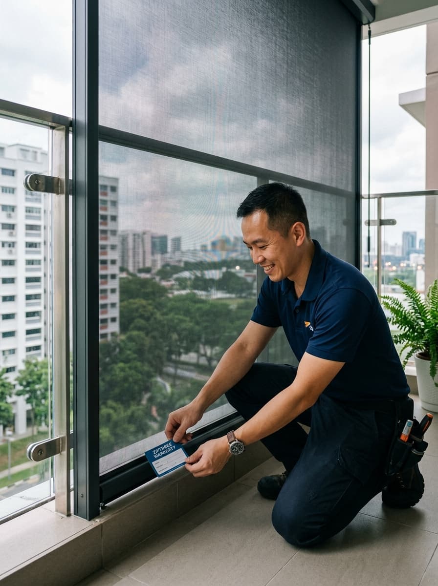 Prime Decor 3-year warranty on indoor furnishing products Singapore