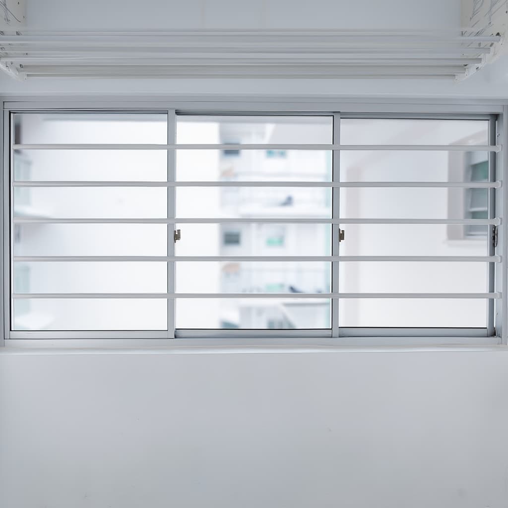 Window and yard security grilles for Singapore HDB